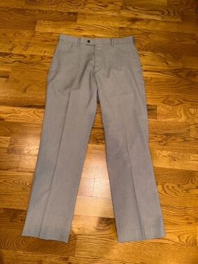 Louis Raphael Light Gray Men's Dress Pants Size W34 L32